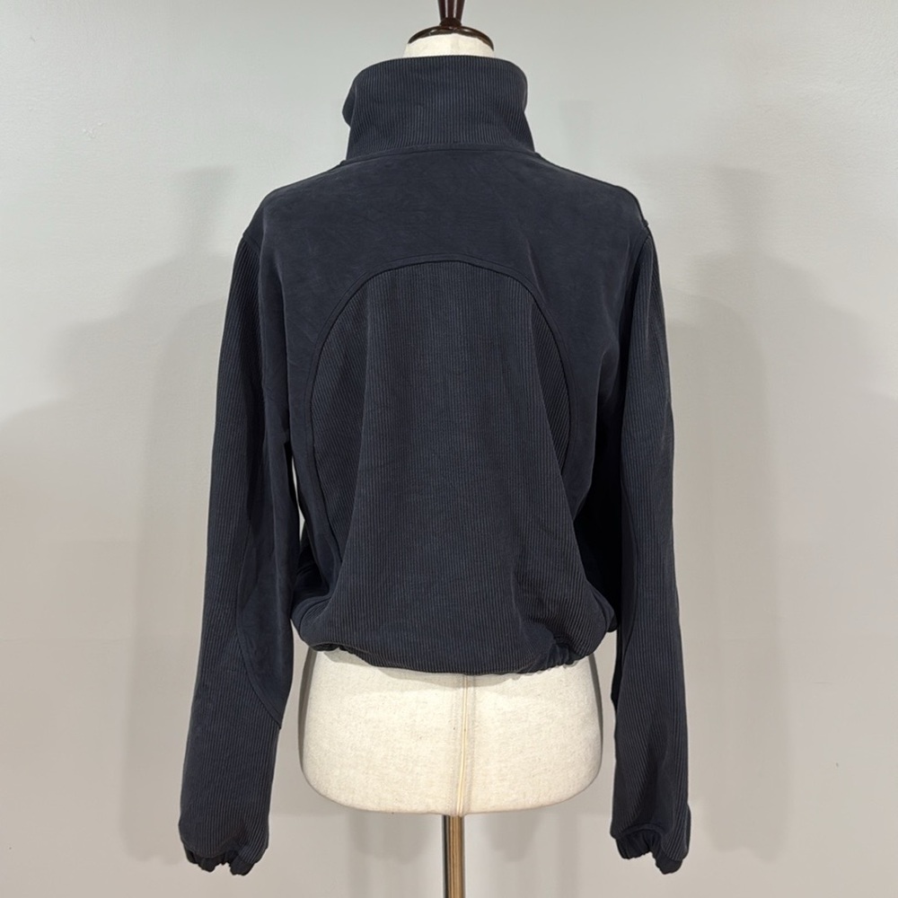 Lululemon Brushed Softstreme Ribbed Half Zip - Picture 11 of 13
